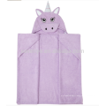 Purple Licorne bébé à capuchon serviette de bain coton Baby Shower Gift pour Toddle Infant Girls et garçons, gardant votre petit au chaud